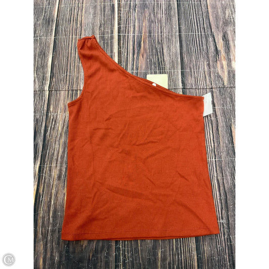 Tank Top By J. Crew In Orange, Size: M