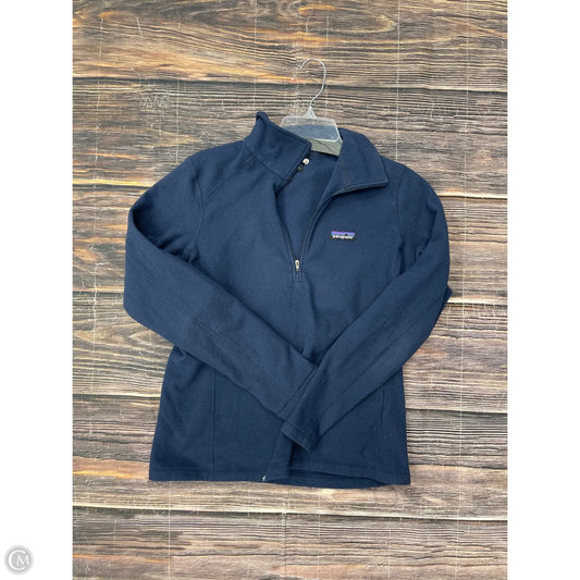 Sweatshirt Collar By Patagonia In Navy, Size: M