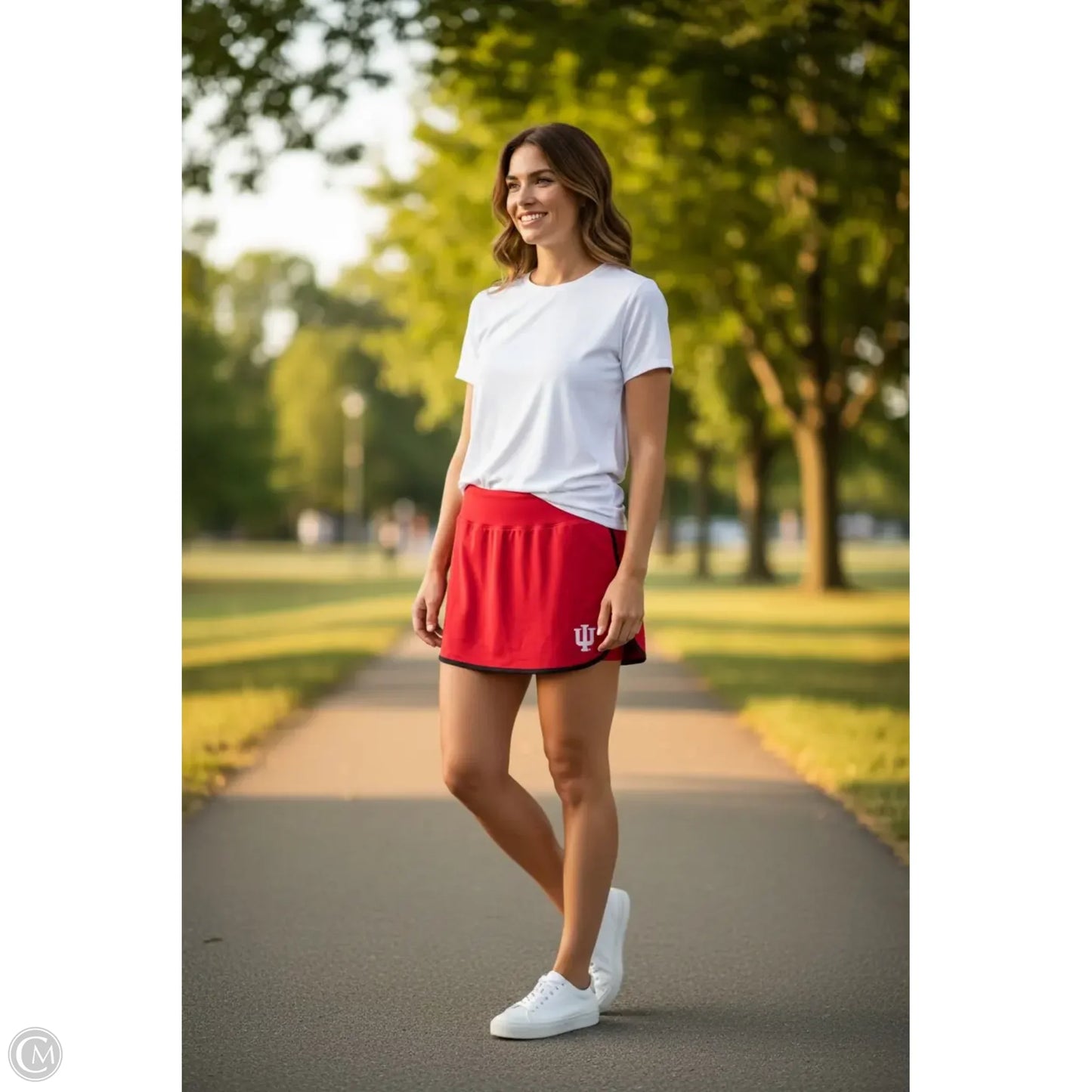 Skort By Colosseum In Red, Size: M