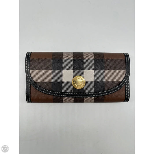 Wallet Luxury Designer By Burberry, Size: Medium