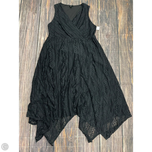 Dress Casual Maxi By Torrid In Black, Size: 1x