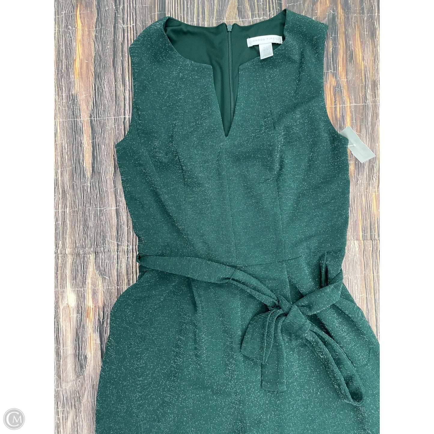 Jumpsuit By London Times In Green, Size: 2