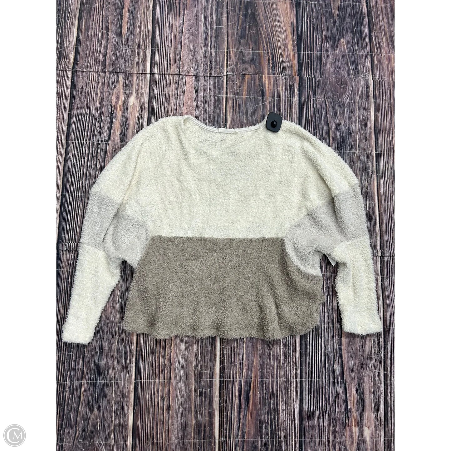 Sweater By Bucketlist In Cream, Size: S