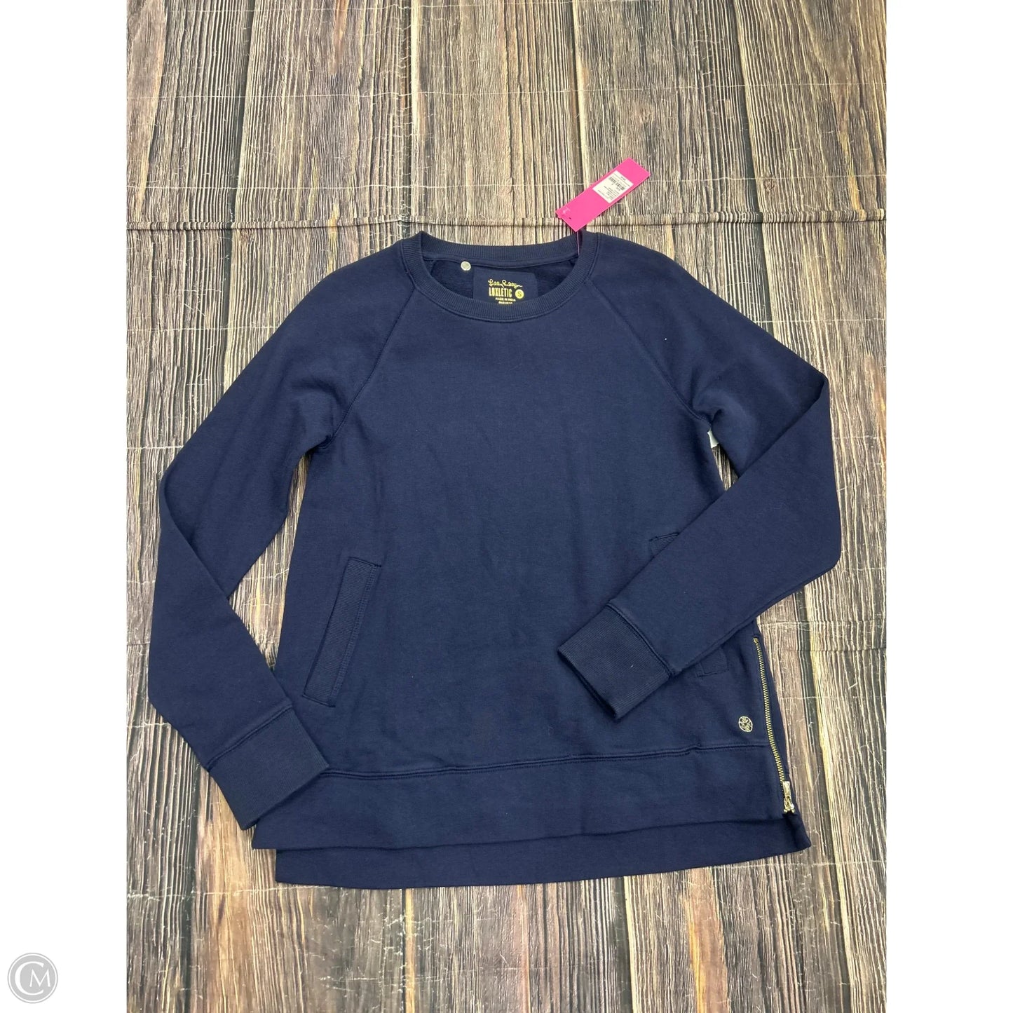 Sweatshirt Designer By Lilly Pulitzer In Navy, Size: S
