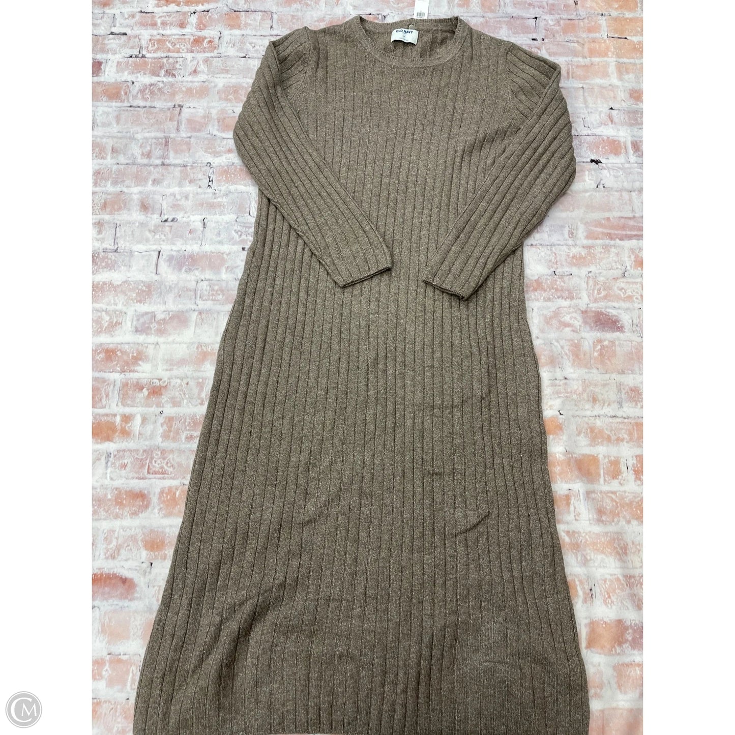 Dress Casual Maxi By Old Navy In Brown, Size: 2x