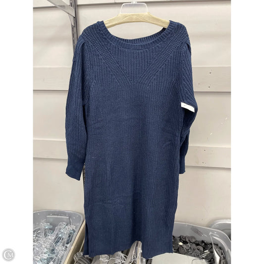 Dress Casual Maxi By Maurices In Navy, Size: 1x