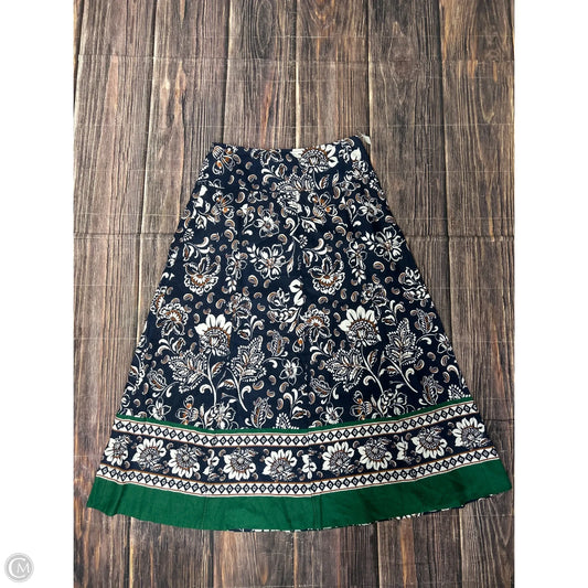 Skirt Maxi By Loft In Floral Print, Size: 8