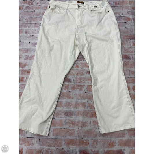 Pants Other By Judy Blue In White, Size: 22