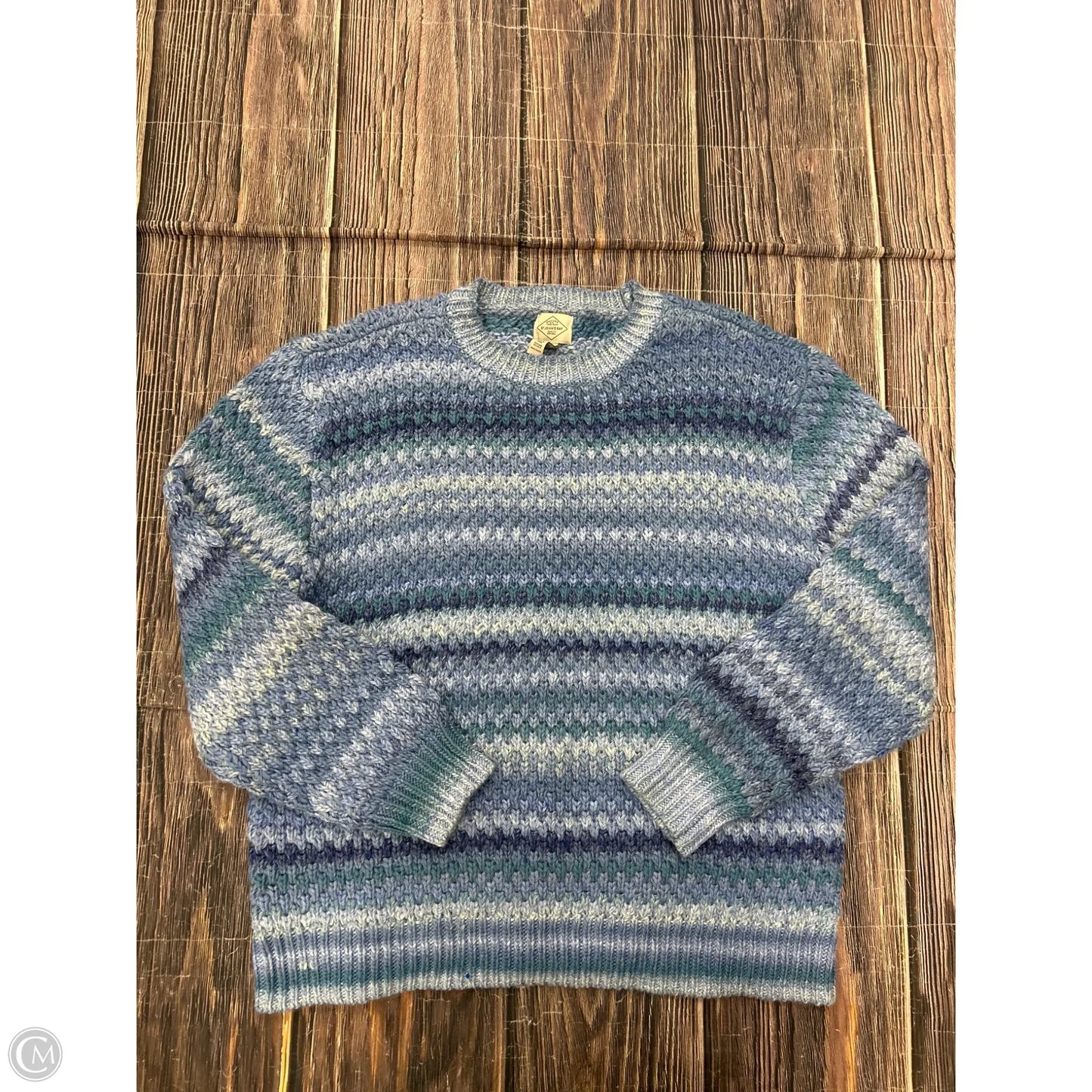 Sweater By St Johns Bay In Blue, Size: 1x