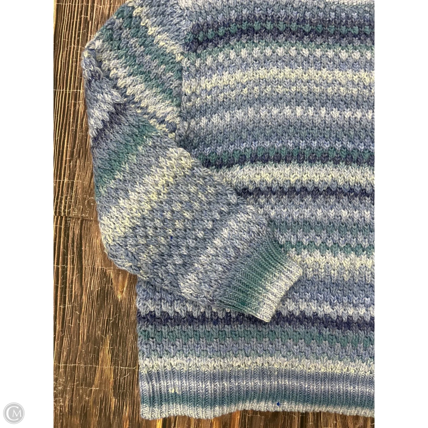 Sweater By St Johns Bay In Blue, Size: 1x