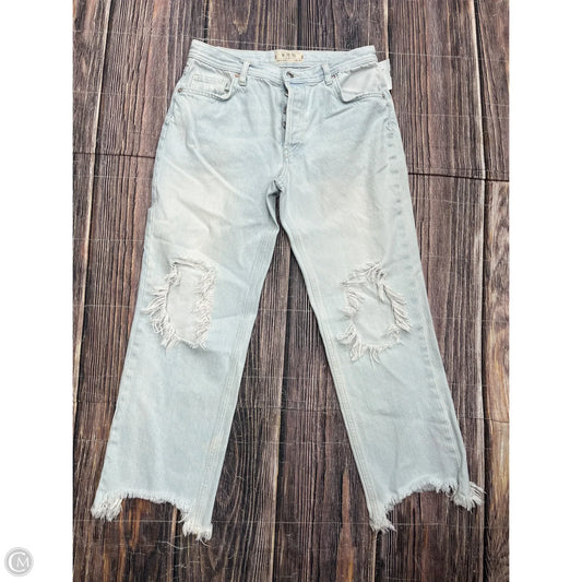 Jeans Straight By We The Free In Blue Denim, Size: 6