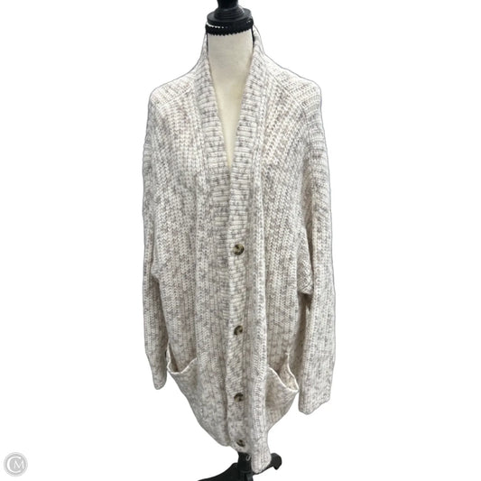 Sweater Cardigan By Madewell In Ivory, Size: 4x