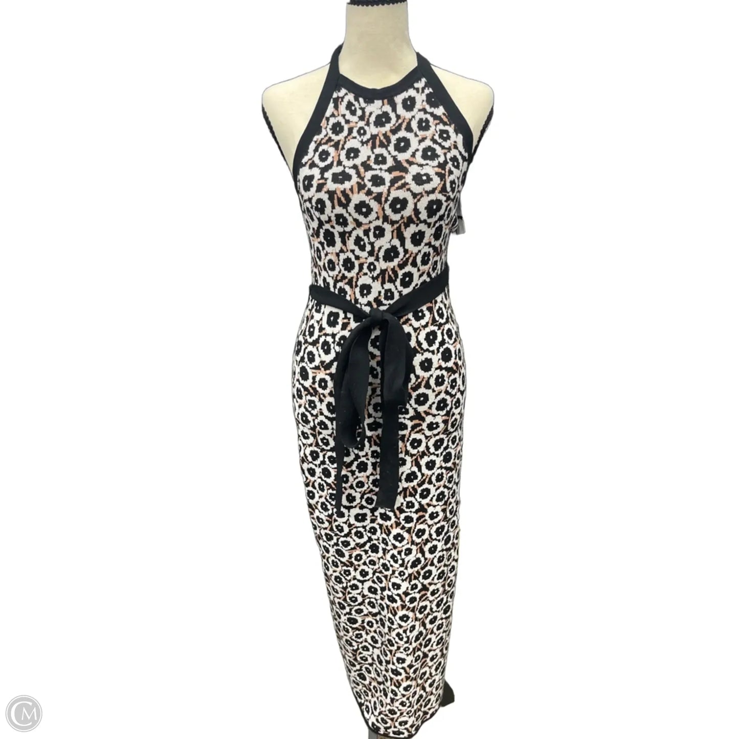 Dress Designer By Diane Von Furstenberg Target In Black & Brown, Size: S