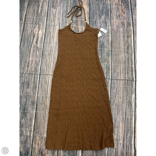 Dress Casual Maxi By Old Navy In Brown, Size: M