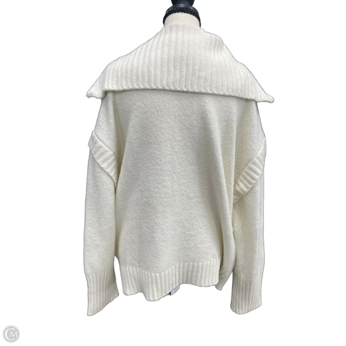 Sweater By Simply Vera In Cream, Size: Xl