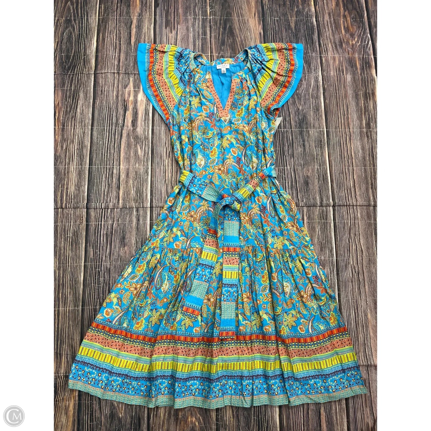 Dress Casual Maxi By Current Air In Blue, Size: S