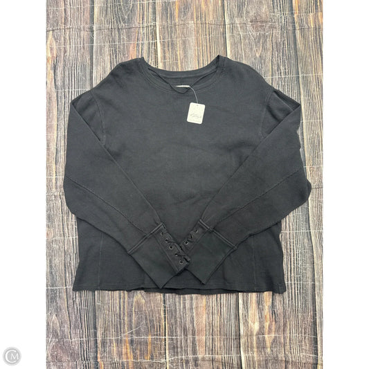 Top Long Sleeve By We The Free In Black, Size: Xl