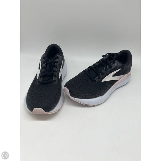 Shoes Athletic By Brooks In Black & Pink, Size: 9