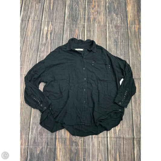 Top Long Sleeve By We The Free In Black, Size: M