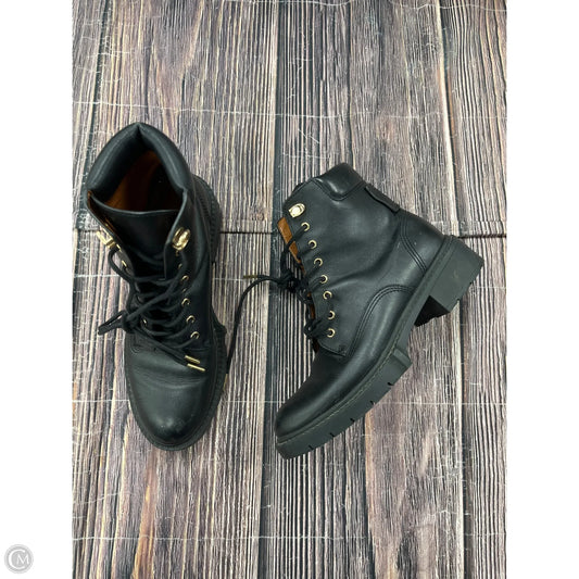 Boots Designer By Coach In Black, Size: 7