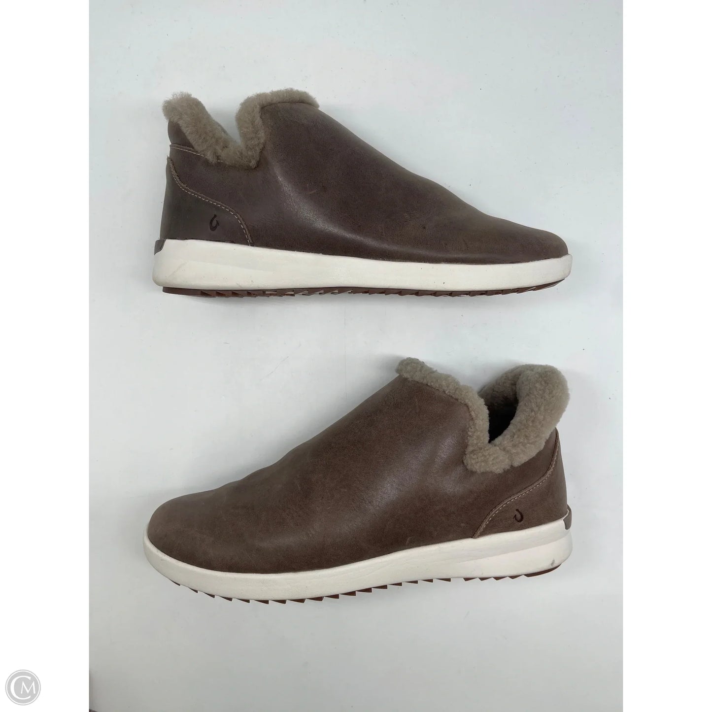 Boots Ankle Flats By Olukai In Brown, Size: 10