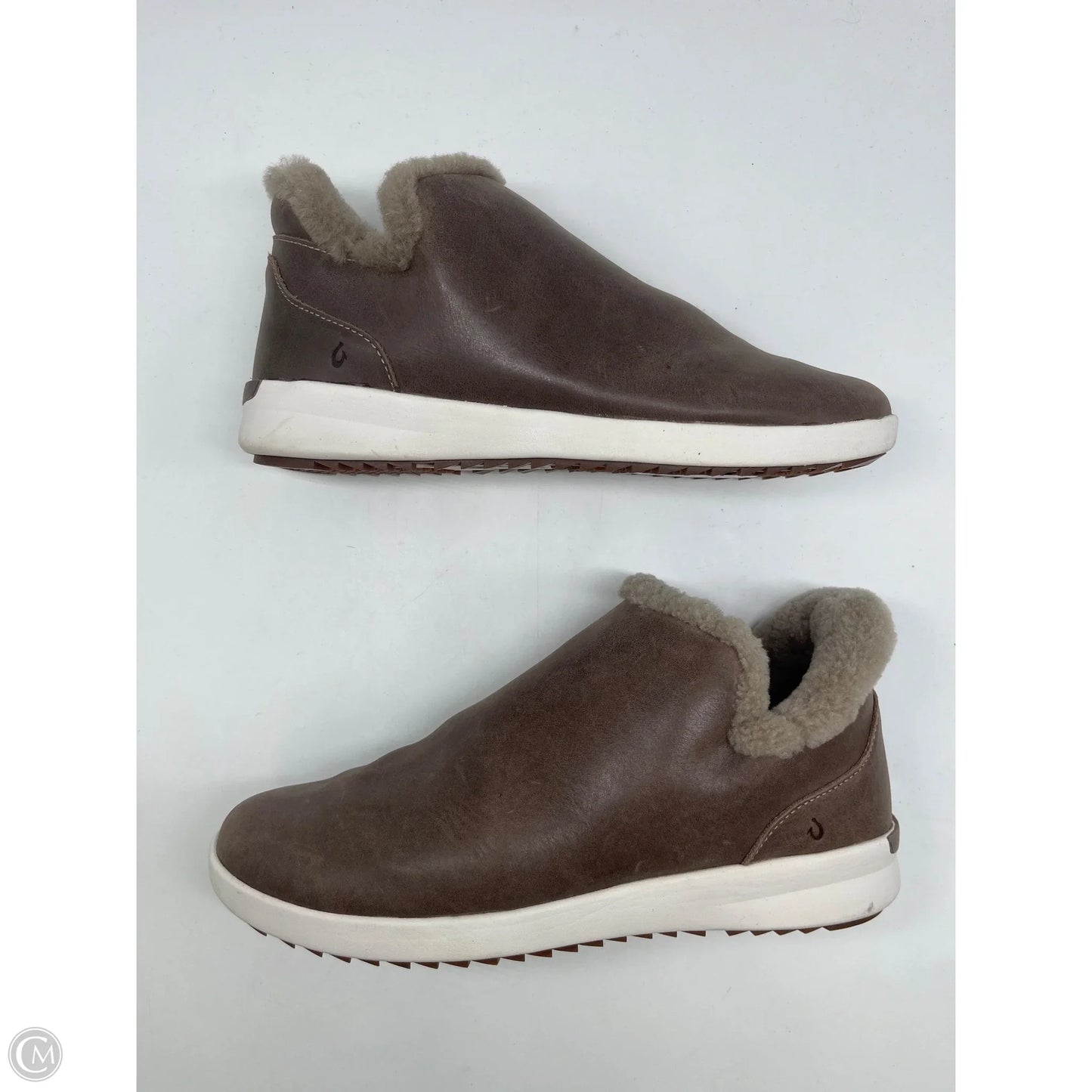 Boots Ankle Flats By Olukai In Brown, Size: 10