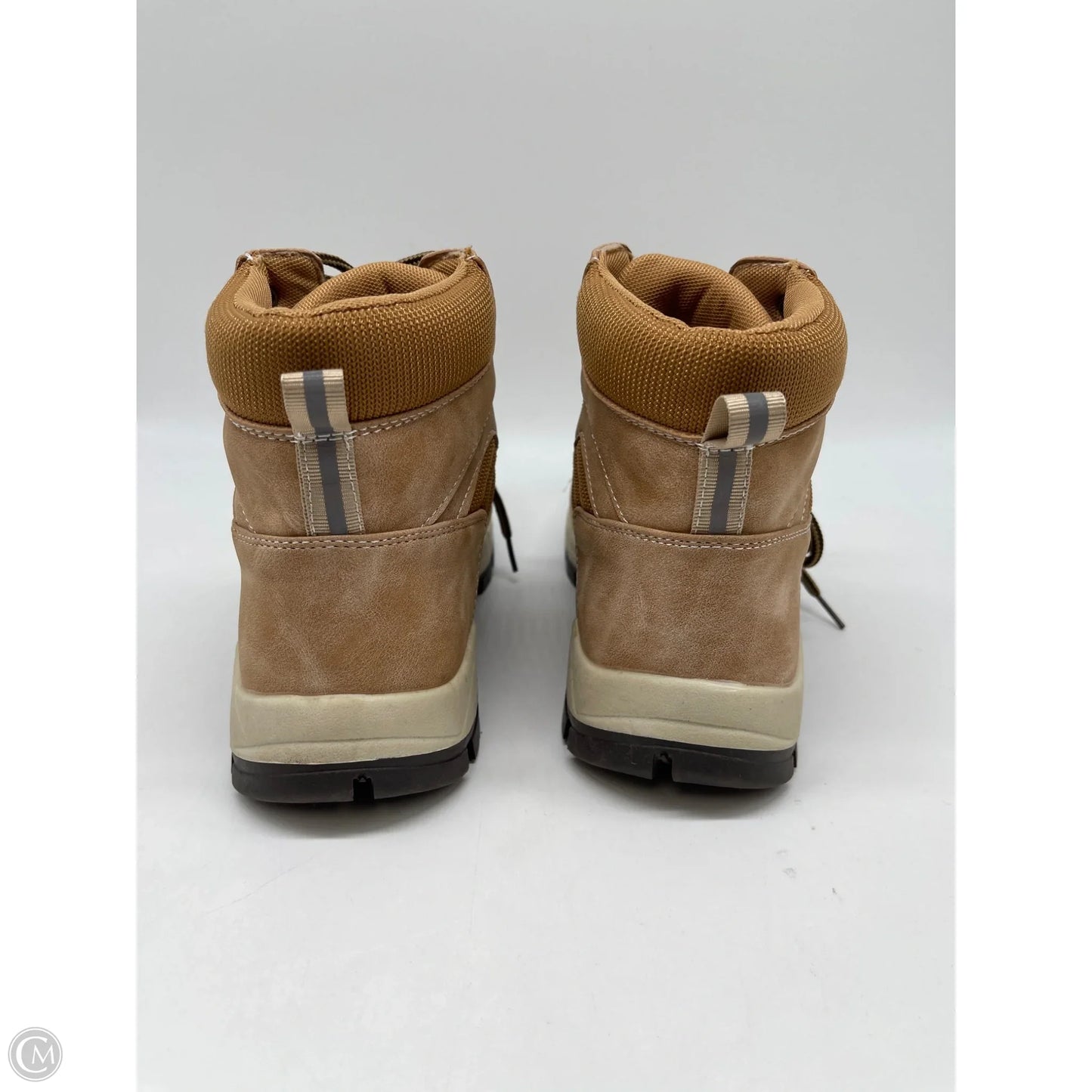 Boots Hiking By Clothes Mentor In Tan, Size: 8