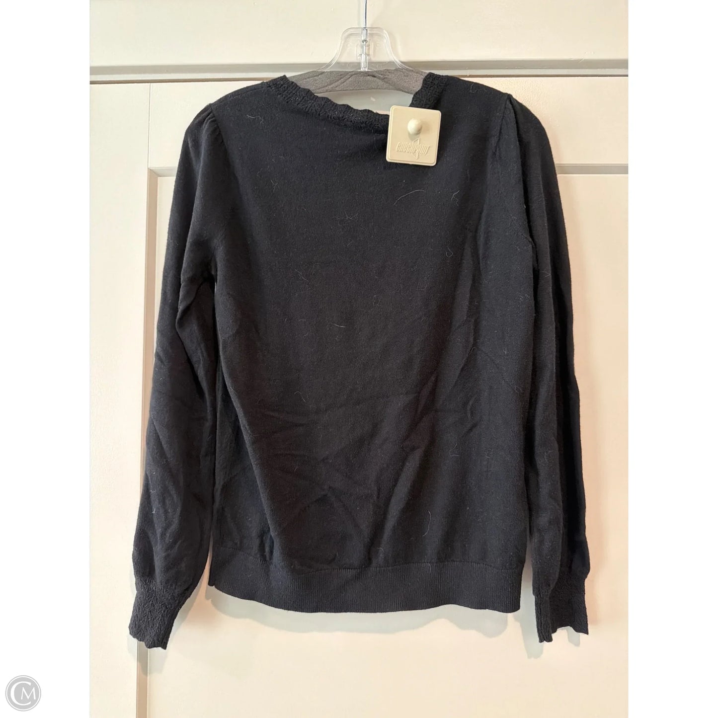 Top Long Sleeve By Talbots In Black, Size: Xs