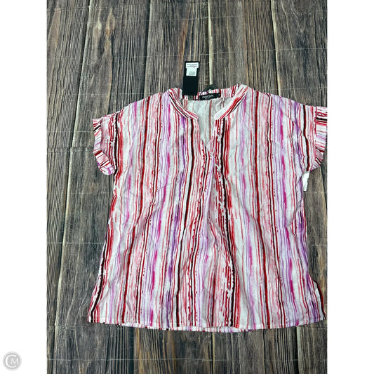 Top Short Sleeve By Clothes Mentor In Pink, Size: S