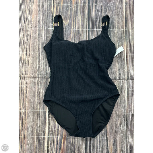 Swimsuit By Michael By Michael Kors In Black, Size: 14