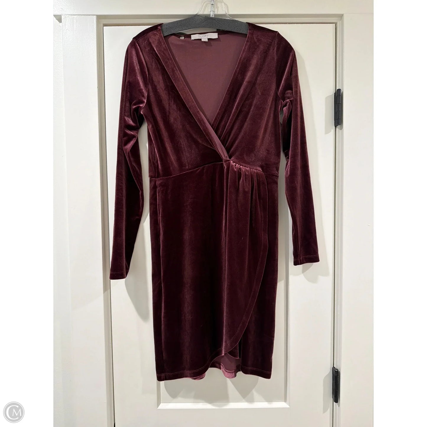 Dress Casual Short By Loft In Purple, Size: Xs