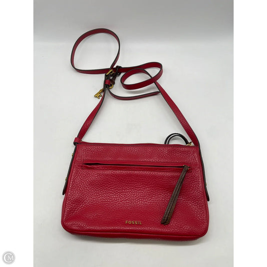 Handbag By Fossil, Size: Medium