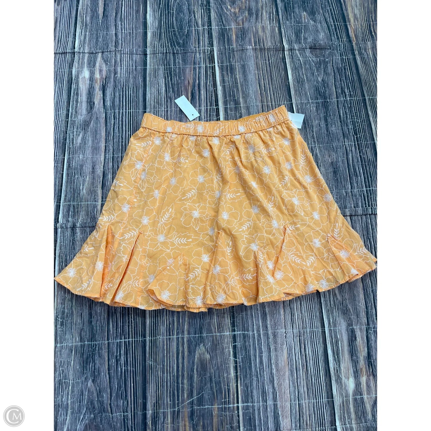 Skirt Mini & Short By Loft In Orange, Size: M