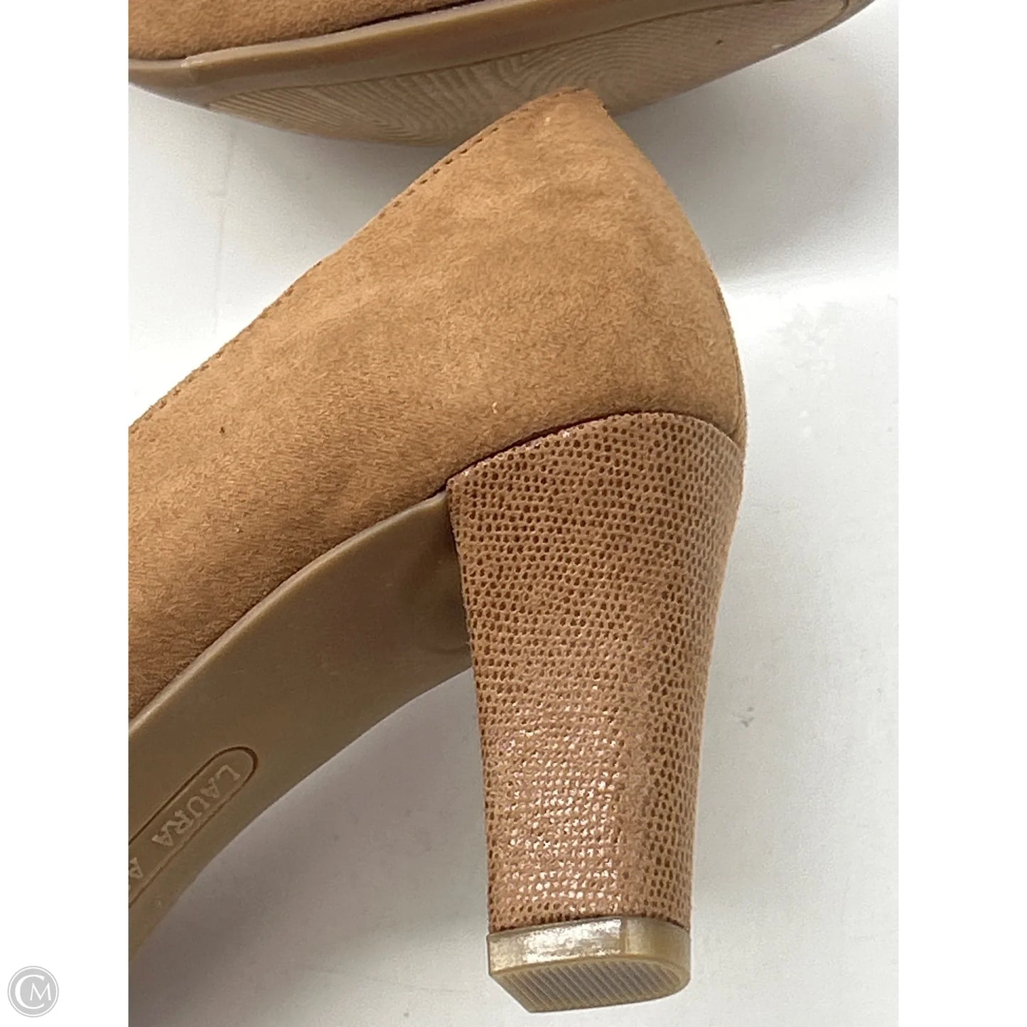 Shoes Heels Block By Laura Ashley In Brown, Size: 6.5