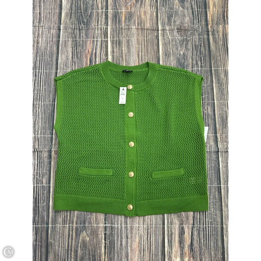 Sweater Short Sleeve By Talbots In Green, Size: M