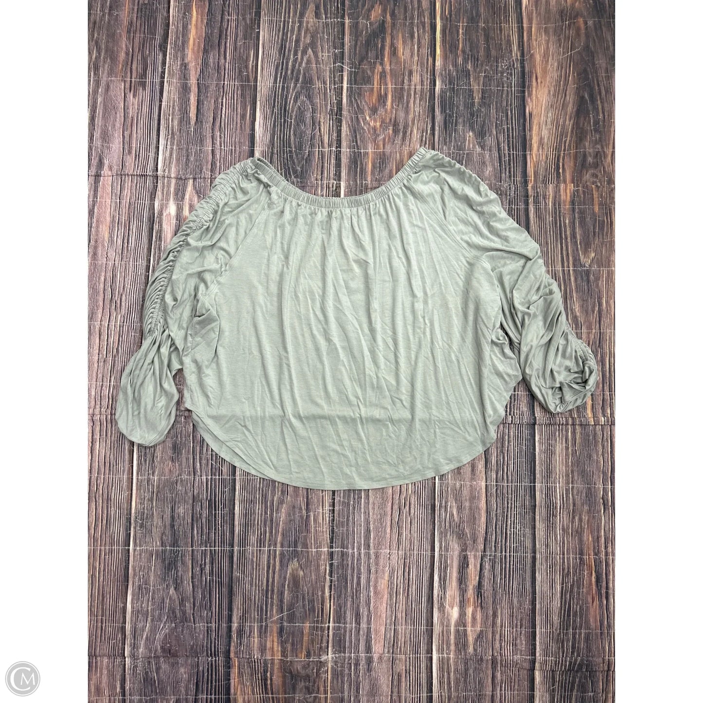 Top Long Sleeve By We The Free In Green, Size: L