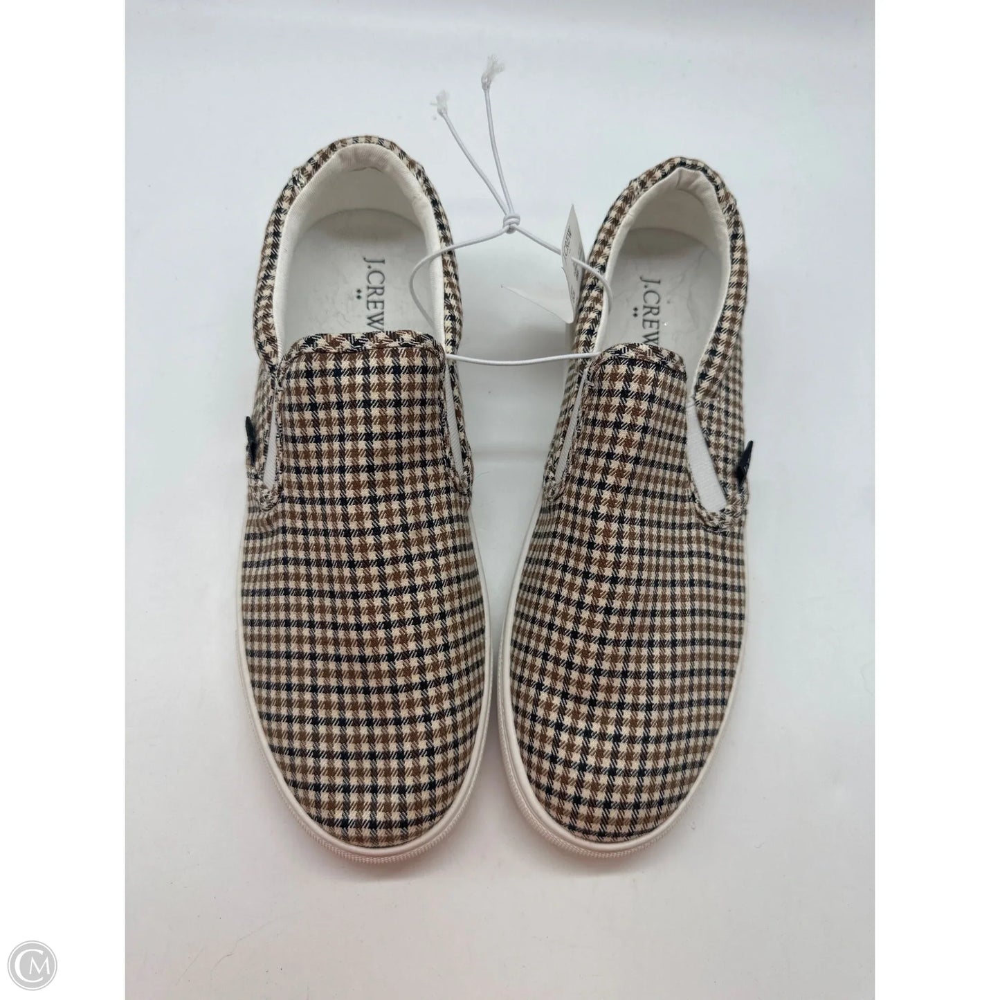 Shoes Athletic By J. Crew In Plaid Pattern, Size: 10
