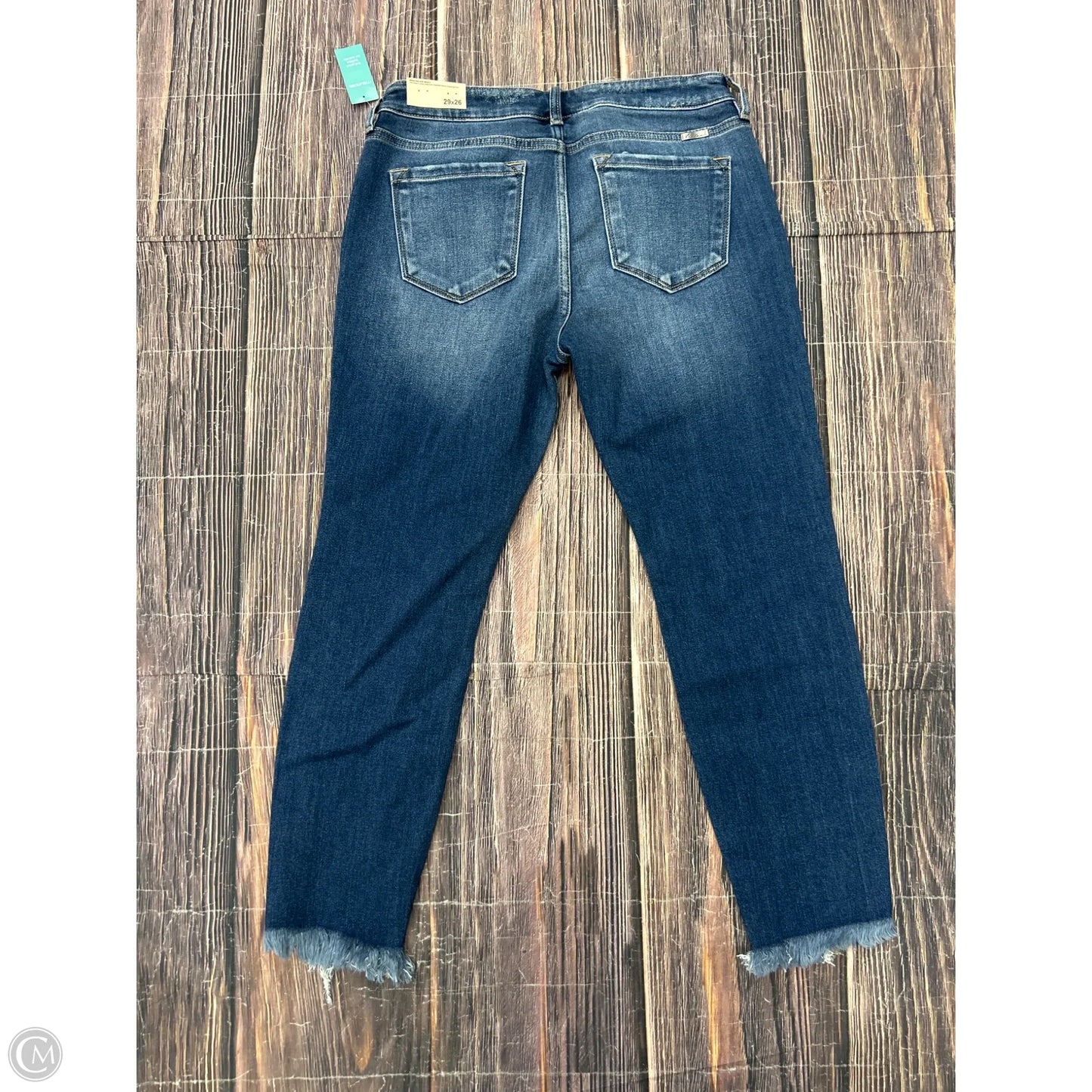 Jeans Skinny By Kancan In Blue Denim, Size: 8