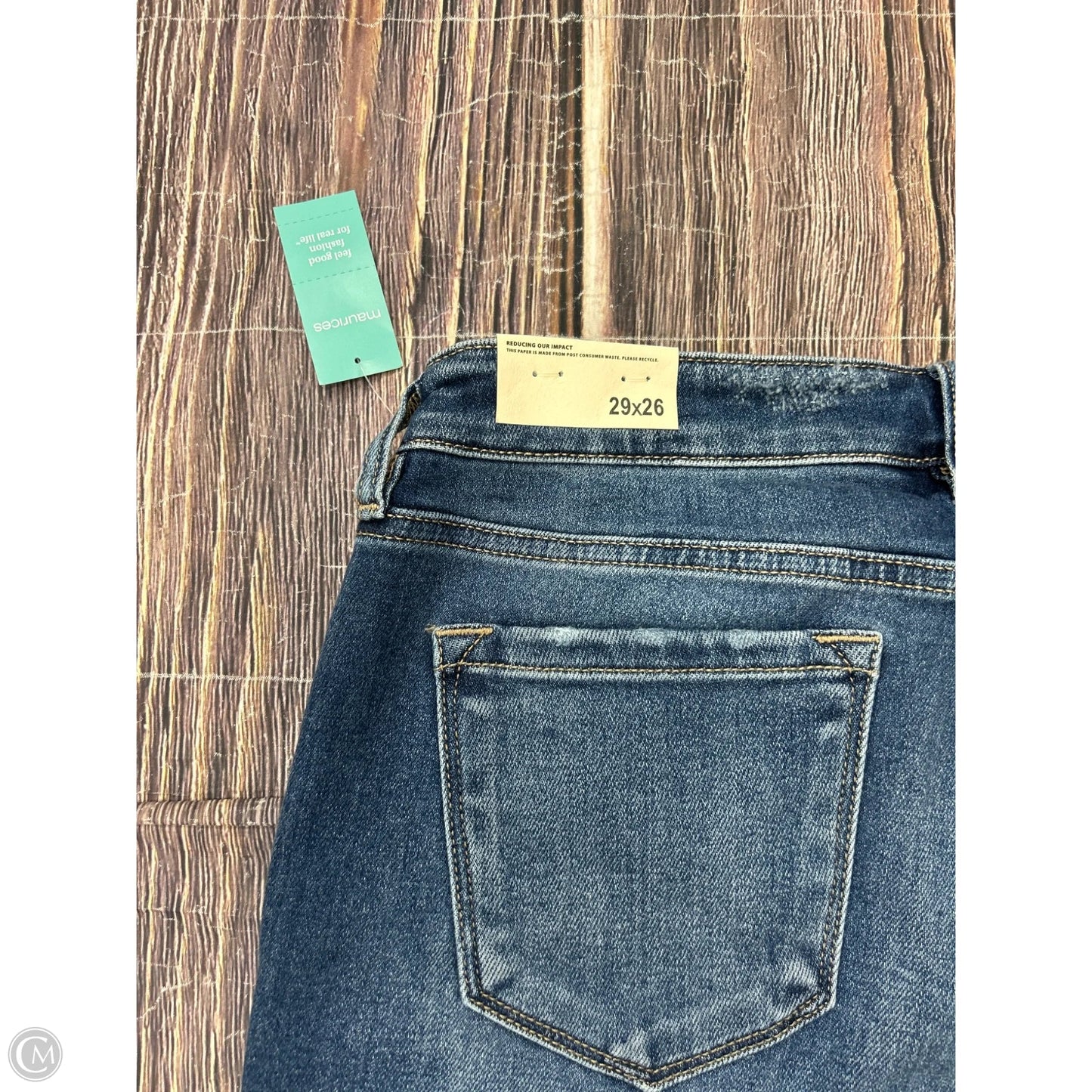 Jeans Skinny By Kancan In Blue Denim, Size: 8