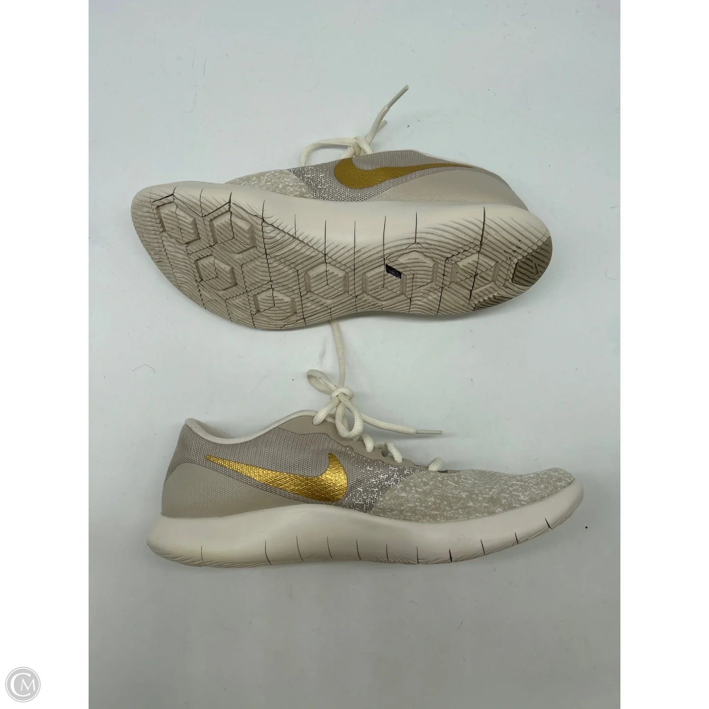 Shoes Athletic By Nike In Tan, Size: 9.5