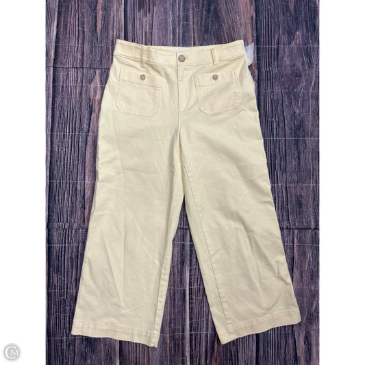 Pants Other By Loft In Yellow, Size: 4p