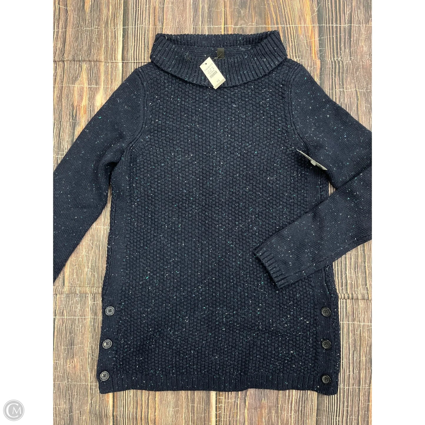 Sweater By Talbots In Blue, Size: Xs