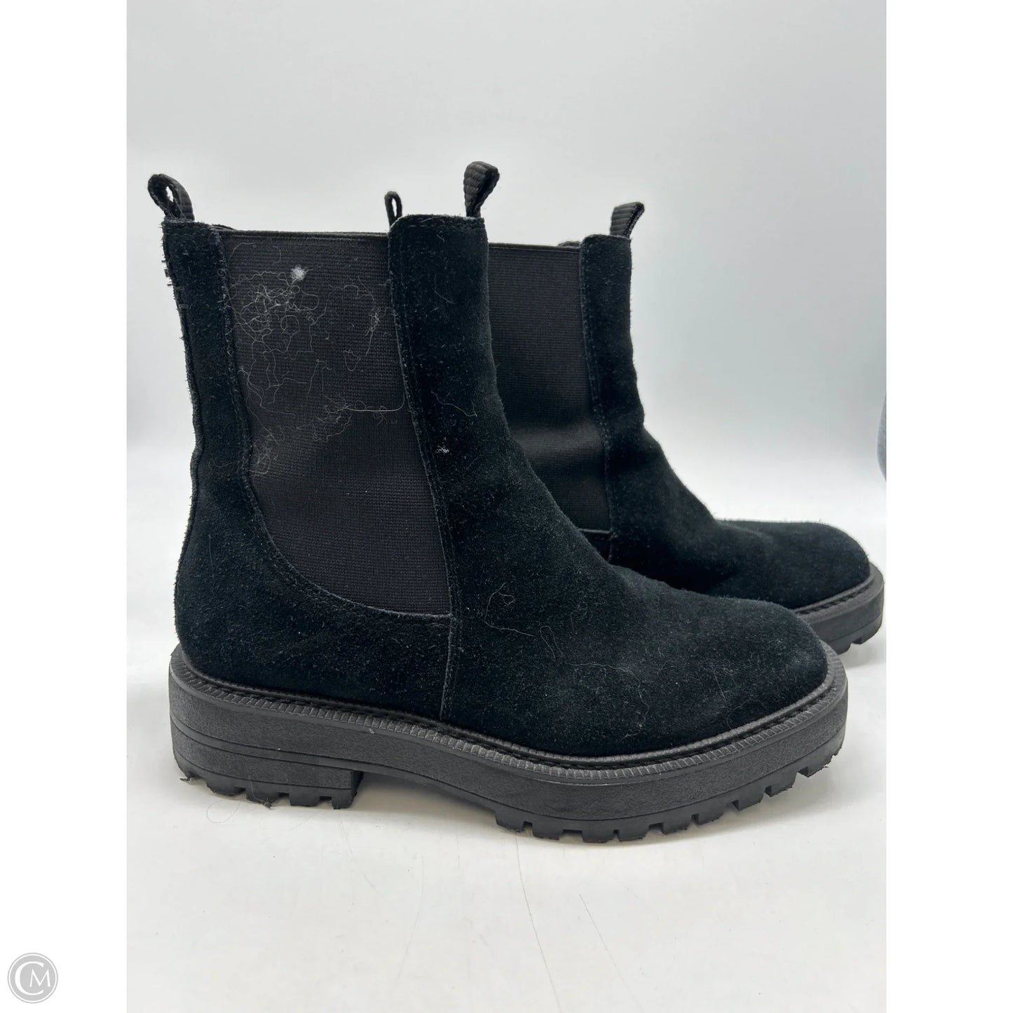 Boots Ankle Flats By Sam Edelman In Black, Size: 8