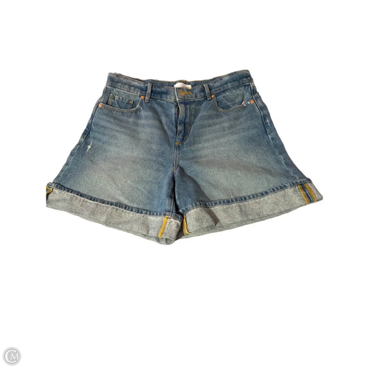 Shorts By Loft In Blue Denim, Size: 8