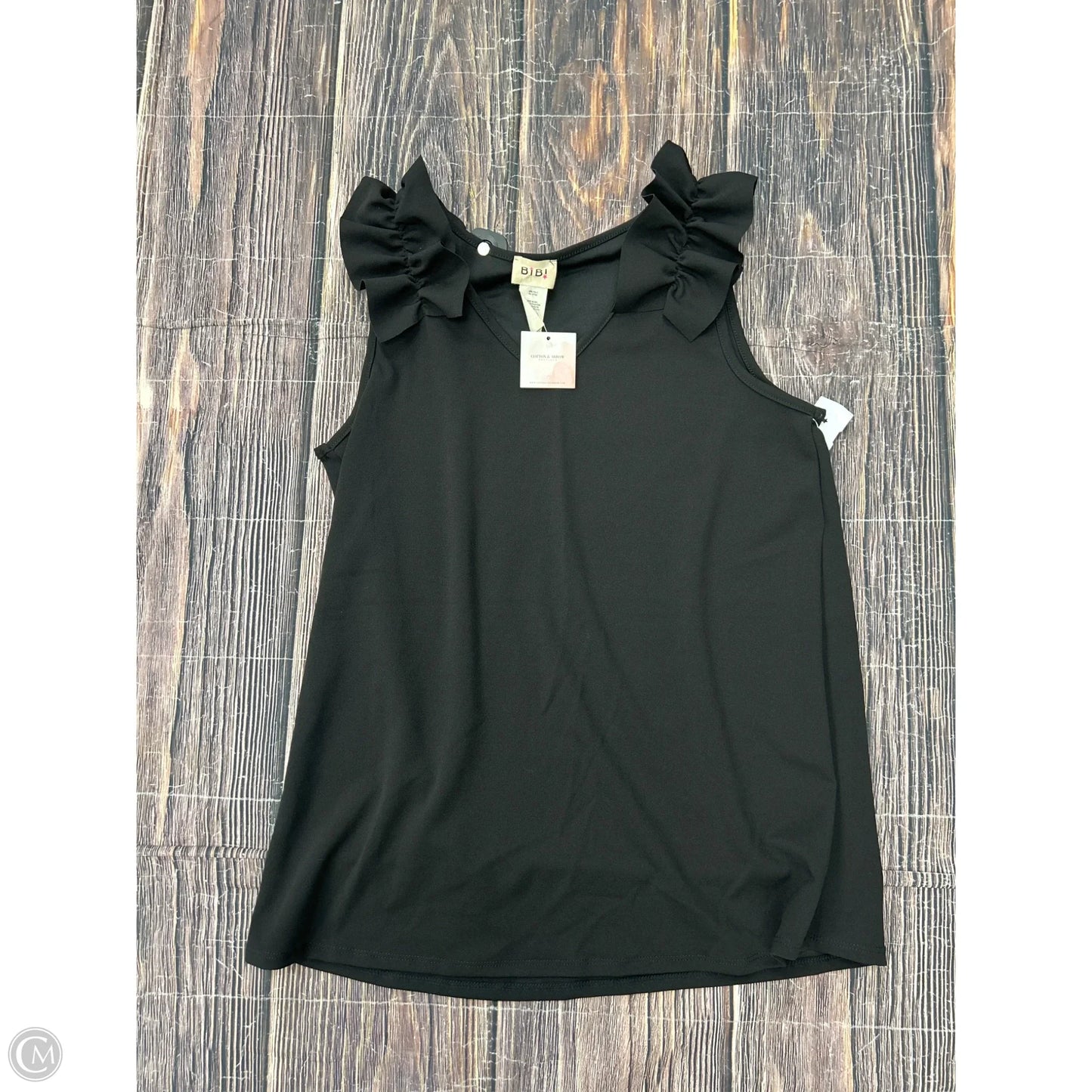 Tank Top By Bibi In Black, Size: S