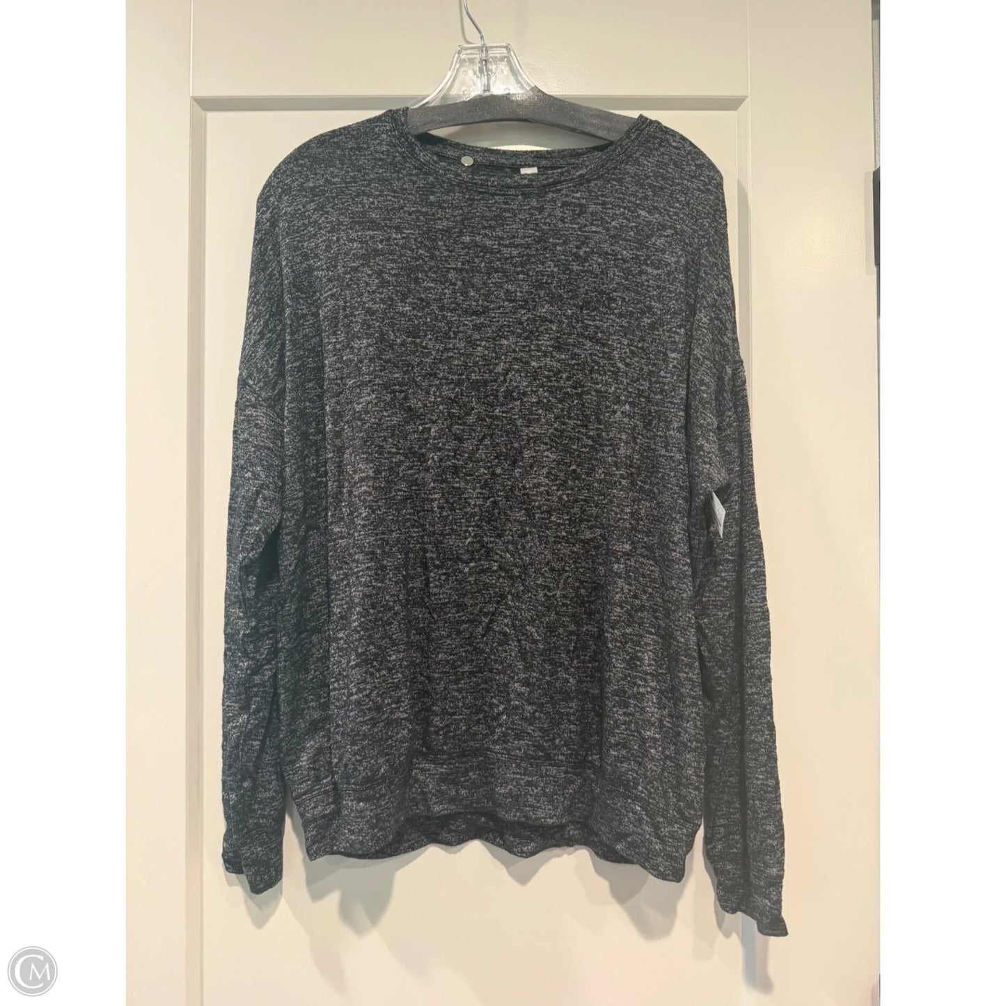 Top Long Sleeve By Athleta In Black, Size: S