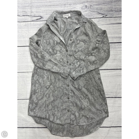 Dress Casual Short By Bella Dahl In Grey, Size: S