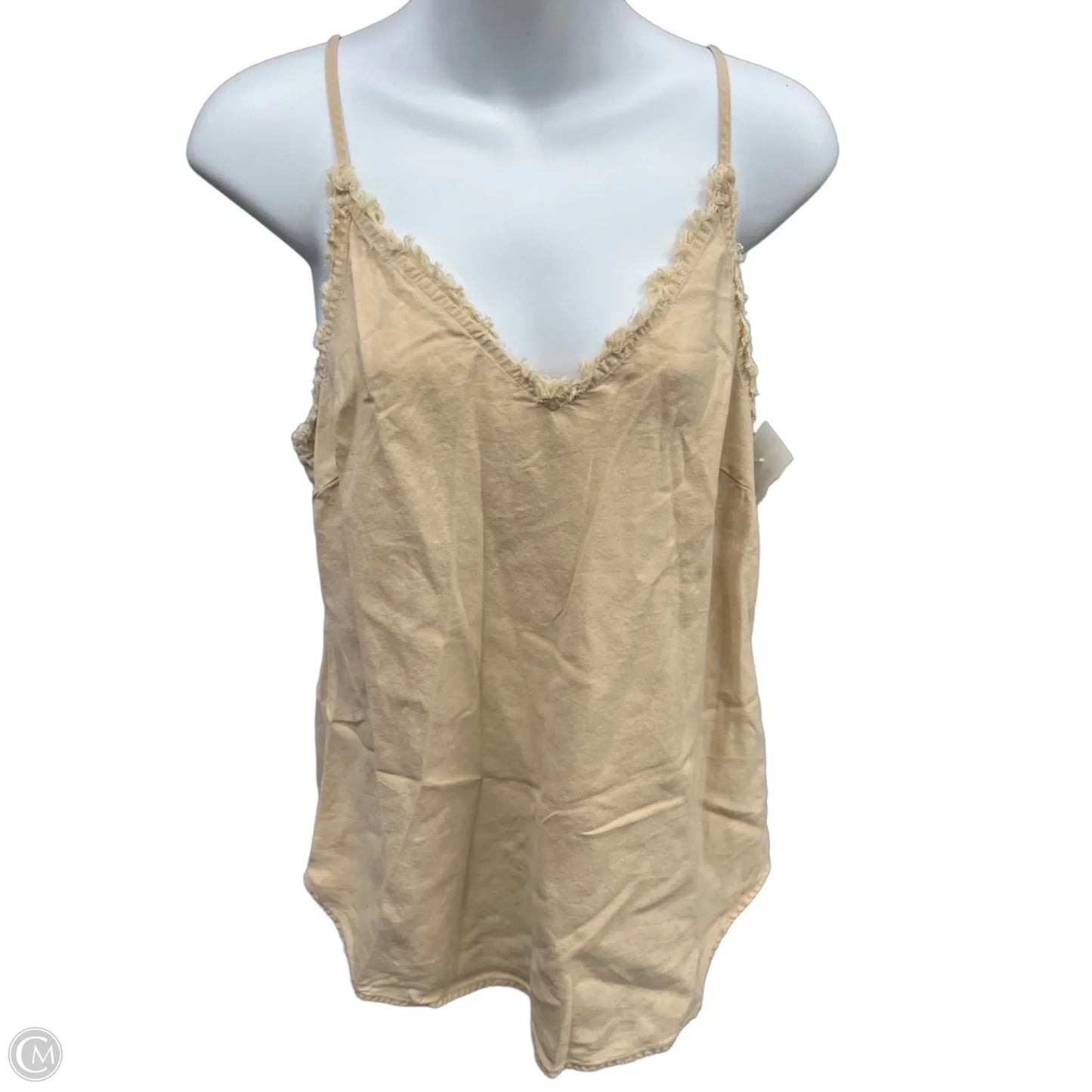 Tank Top By Bella Dahl In Tan, Size: M