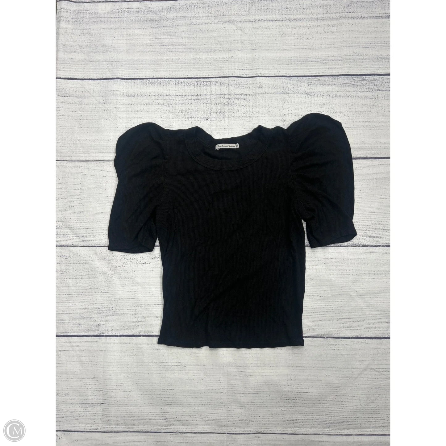 Top Short Sleeve By Michael Stars In Black, Size: Xs