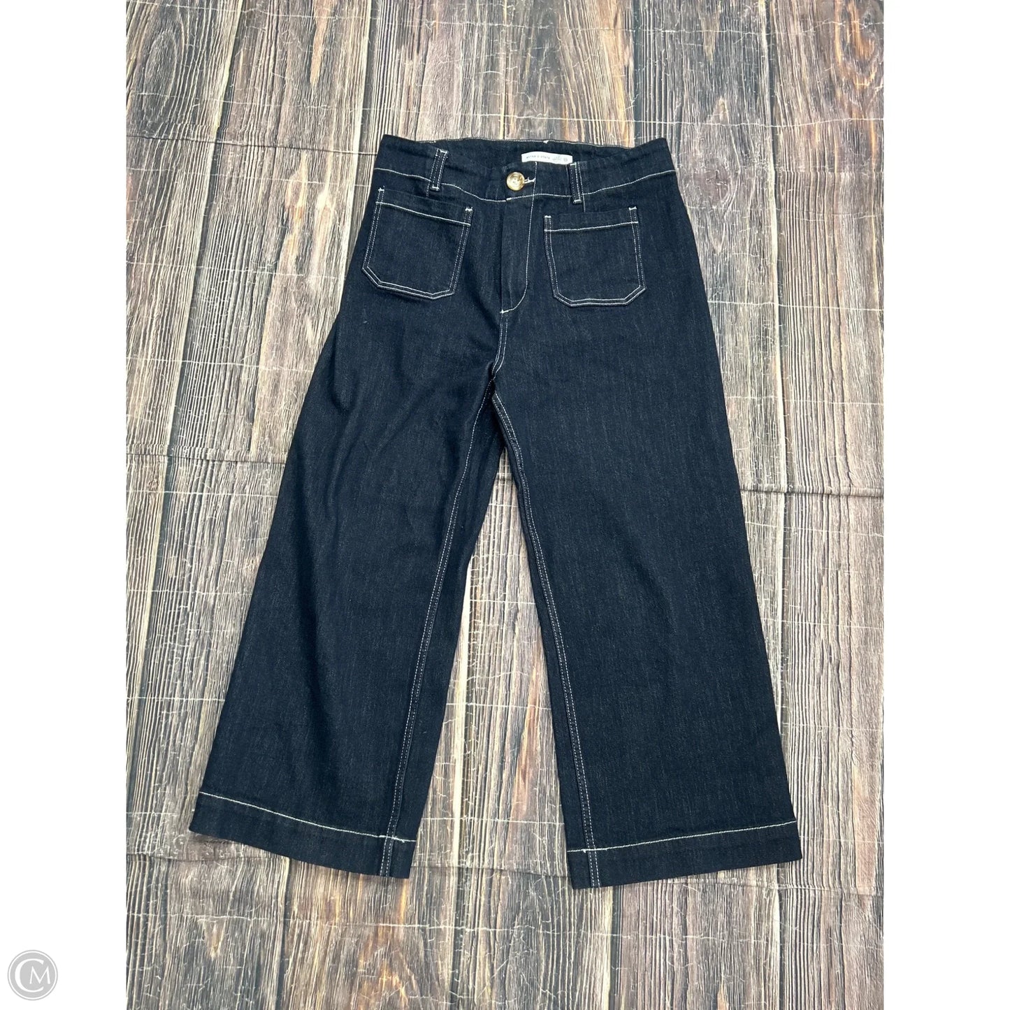Jeans Wide Leg By Altard State In Blue Denim, Size: 12